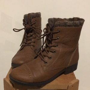 Brown boots